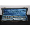 Image 8 : NICE NICKEL PLATED FLUTE - ORIGINAL CASE GOOD CONDITION