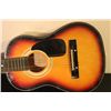 Image 2 : THREE-QUARTER SIZE ACOUSTIC HARMONY GUITAR HANDMADE IN
