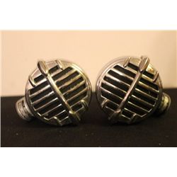 2 VINTAGE ASTATIC JT30 HARP HARMONIC MICROPHONE HEAD -