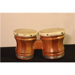 SMALL SET OF BONGOS