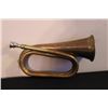 Image 2 : UNUSUAL BRASS & BRONZE TRUMPET IN EXC. CONDITION -