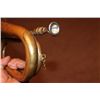 Image 4 : UNUSUAL BRASS & BRONZE TRUMPET IN EXC. CONDITION -