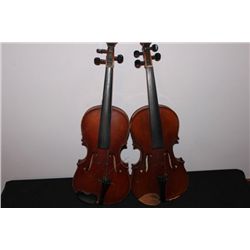 2 VIOLINS FOR REPAIR OR RESTORATION - 1 E. MARTIN
