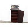 Image 5 : LOVELY MAHOGANY MUSIC CABINET WITH SHELVES EXCELLENT