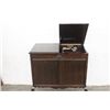 Image 3 : BEAUTIFUL MAHOGANY DOUBLE SIDE SONORA VICTROLA WITH