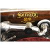 Image 8 : BEAUTIFUL MAHOGANY DOUBLE SIDE SONORA VICTROLA WITH