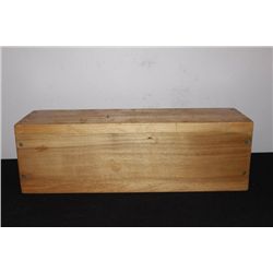 LARGE WOODEN BIRCH TOUNGE DRUMS 17.5 X 5.5 X 5.5