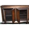 Image 6 : SOLID OAK SIDE-BY-SIDE VICTROLA MUSIC CABINET - NEAR