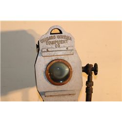 RARE STAGE FLOOR LAMP BY CHICAGO CINEMA EQUIPMENT CO.