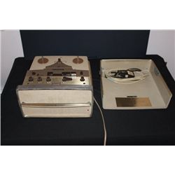 VINTAGE VOICE OF MUSIC PORTABLE REEL TO REEL