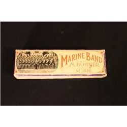HOHNER GERMANY MARINE BAND HARMONICA IN ORIGINAL BOX