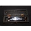 Image 1 : 5" HARMONICA IN A GREAT HANDMADE CHEST TYPE BOX MINT