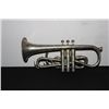 Image 1 : SILVERPLATED TRUMPET MADE IN IND. - SOME DENTS
