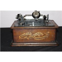 EDISON STANDARD CYLINDER PLAYER NEEDING BELT -