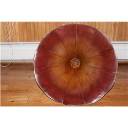 RARE PAPIER-MACHE EDISON MORNING GLORY HORN FULL-SIZE -