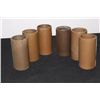 Image 1 : 6 BROWN WAX PLAYABLE EDISON CYLINDERS
