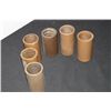 Image 2 : 6 BROWN WAX PLAYABLE EDISON CYLINDERS