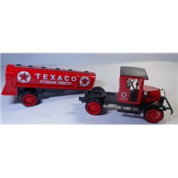 Vintage Die Cast Model, Texaco 1920 Pierce Arrow Cab with Tanker