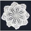 Image 5 : Lot of 4 hand crocheted doilies