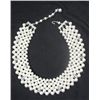 Image 1 : Vintage Faux Pearl and Rhinestone collar/choker in Excellent condition,