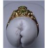 Image 3 : 14kt Yellow Gold Antique Peridot Ring