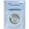 Image 1 : 1948 FRANKLIN HALF DOLLAR, PCGS MS-64 FBL  WHITE