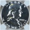 Image 2 : 1955 FRANKLIN HALF DOLLAR, NGC PF-66