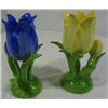 Image 1 : PAIR OF CERAMIC TULIPS
