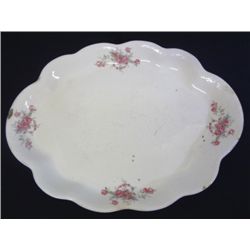 Antique Wellsville China Company Platter