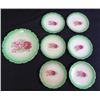 Image 1 : 7 PIECE ROSE PATTERNED PLATE SET