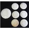 Image 2 : 7 PIECE ROSE PATTERNED PLATE SET