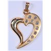 Image 1 : Diamond Heart Pendant