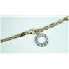 Image 3 : Citra 14kt Tricolored Circle Pendant On Chain