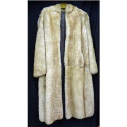 Vintage Golden Lamb Fur Coat from Italy, Excellent Condition