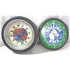 Image 1 : Rolling Rock and Nascar Clocks