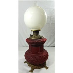 Vintage Kerosene Lamp, "Consolidated", Not Electrified,