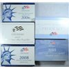 Image 1 : Five U.S. Mint Proof Sets, 2006,2007,2008,2009,2010 in original boxes