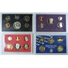 Image 2 : Misc Lot of United States Proof Sets, 1969, 1982, 1992 & 1999, In Original boxes
