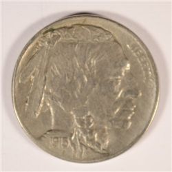 1915-D BUFFALO NICKEL XF-AU