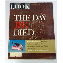 LOOK Magazine, February 7, 1967, "The JFK Died"