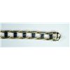 Image 3 : Men's Midas 10kt Two Tone Railroad Link Bracelet