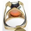 Image 3 : 14k Opal Diamond Ring, size 6.75, This ring is MASSIVE!