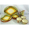 Image 1 : Homespun Vernonware Dish Set