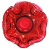 Image 2 : FENTON DRAPERY VASE 8" CRANBERRY