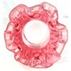Image 2 : FENTON CRANBERRY OPAL HOBNAIL 3" VASE