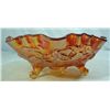 Image 2 : BEAUTIFUL VINTAGE IMPERIAL CARNIVAL GLASS FOOTED BOWL