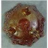 Image 3 : BEAUTIFUL VINTAGE IMPERIAL CARNIVAL GLASS FOOTED BOWL