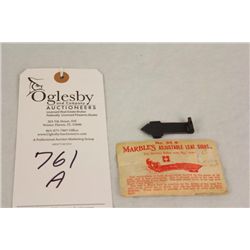 Marbles No. 95 S Adjustable Leaf Sight