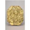 Image 1 : A 19th century Continental panel of canted rectangular form, carved with Poseidon and sea horses,...