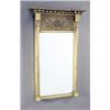 Image 1 : An early 19th century gilt overmantel mirror, the inverted breakfront cornice above a band of gil...
